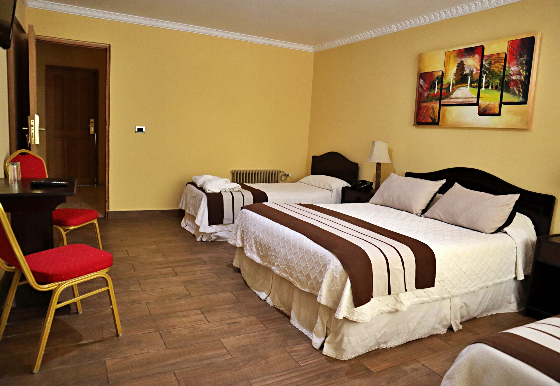 Habitación ejecutiva triple del Gran Hotel Quinamávida