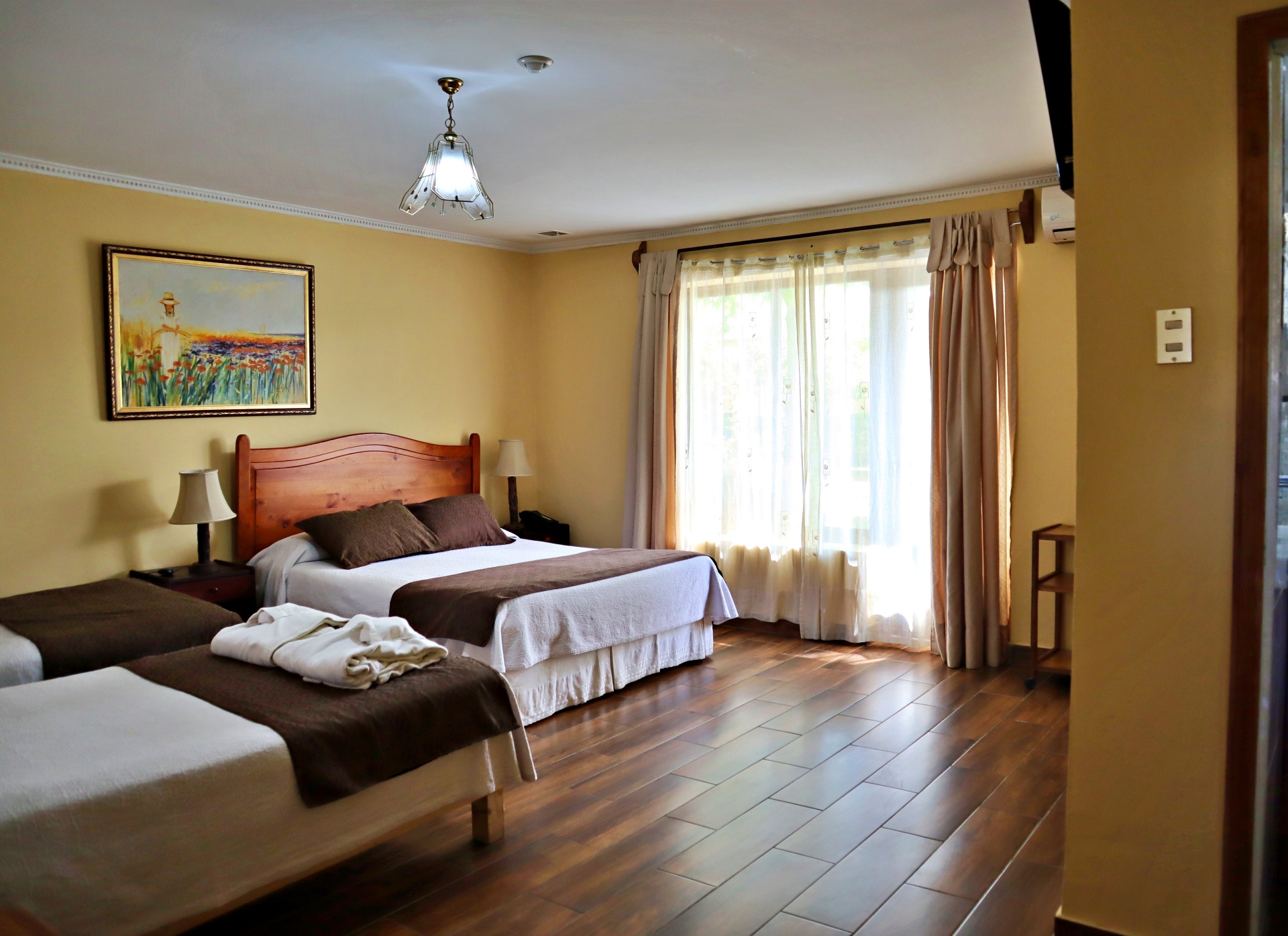 Habitación estándar triple del Gran Hotel Quinamávida