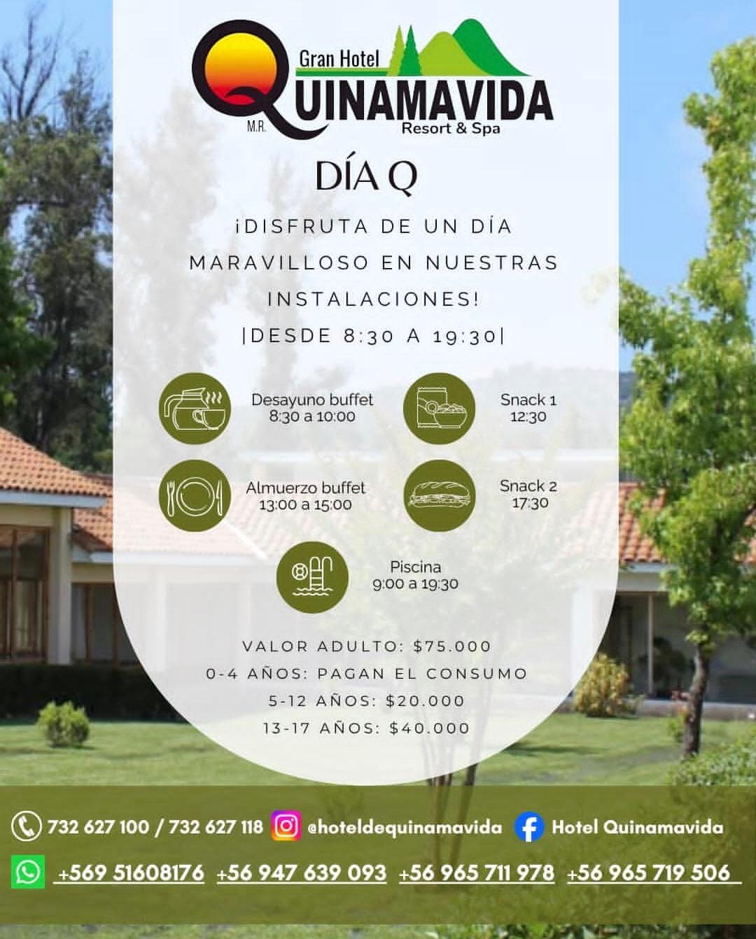 Día Q del Gran Hotel Quinamávida