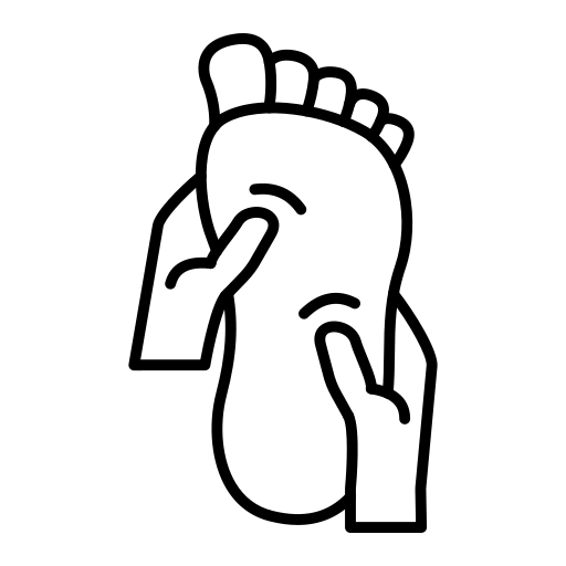 Icono de reflexología